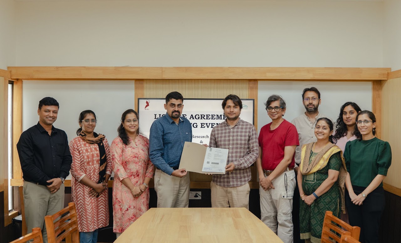 Raman Research Institute and Nexatom license agreement group photo