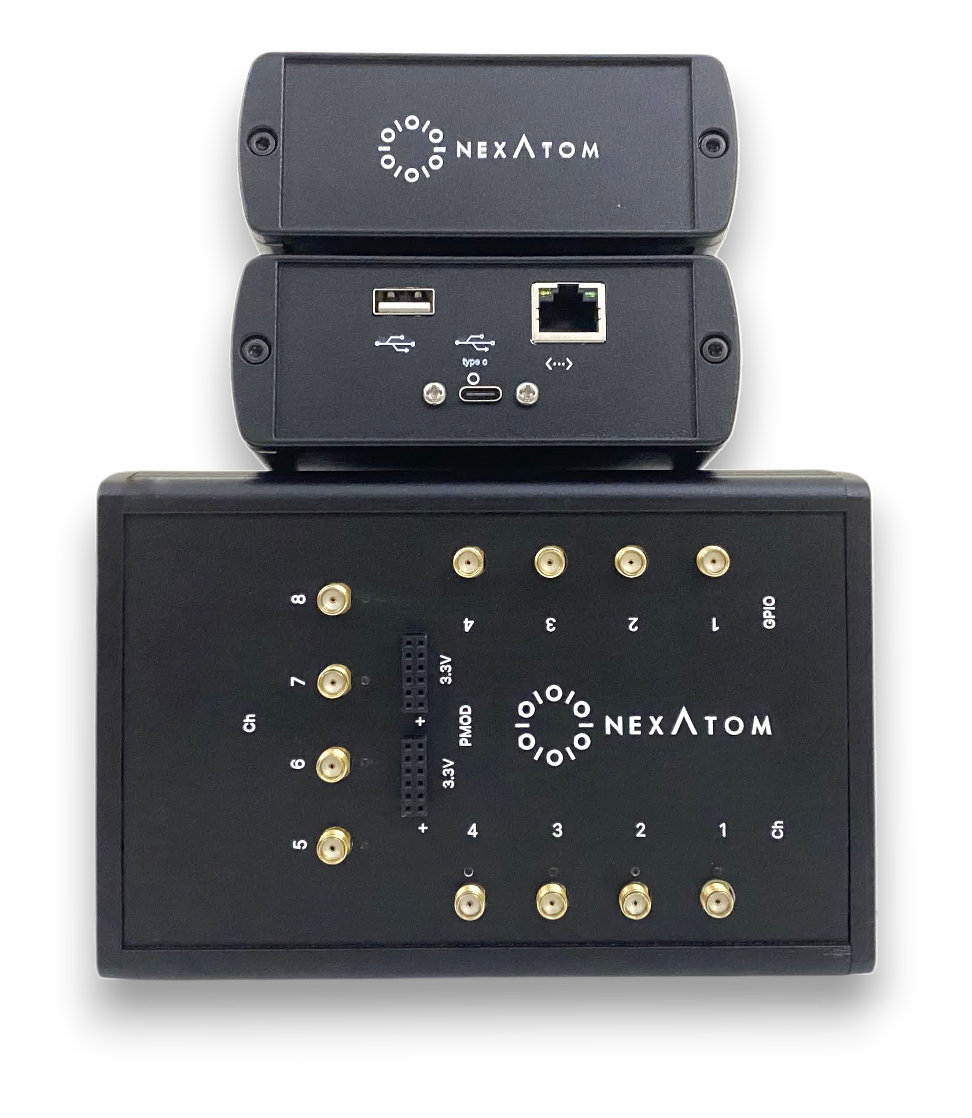 Nexatom UTT810 enclosed 8-channel time tagger hardware